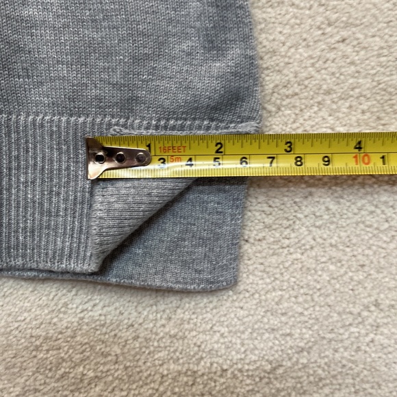 CELEBRATE TOGETHER GRAY SWEATER. NWT! - Picture 6 of 7